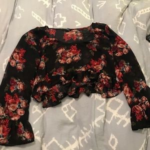 Floral Crop top